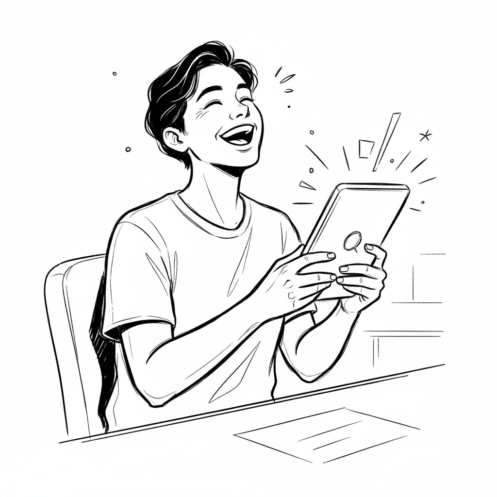 Happy user
